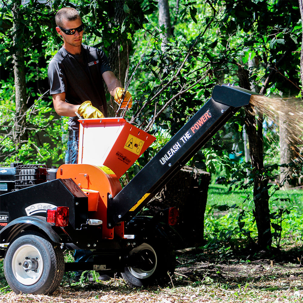 Bear Cat CH4420 Wood Chipper 13HP Briggs & Stratton 10.2cm Capacity
