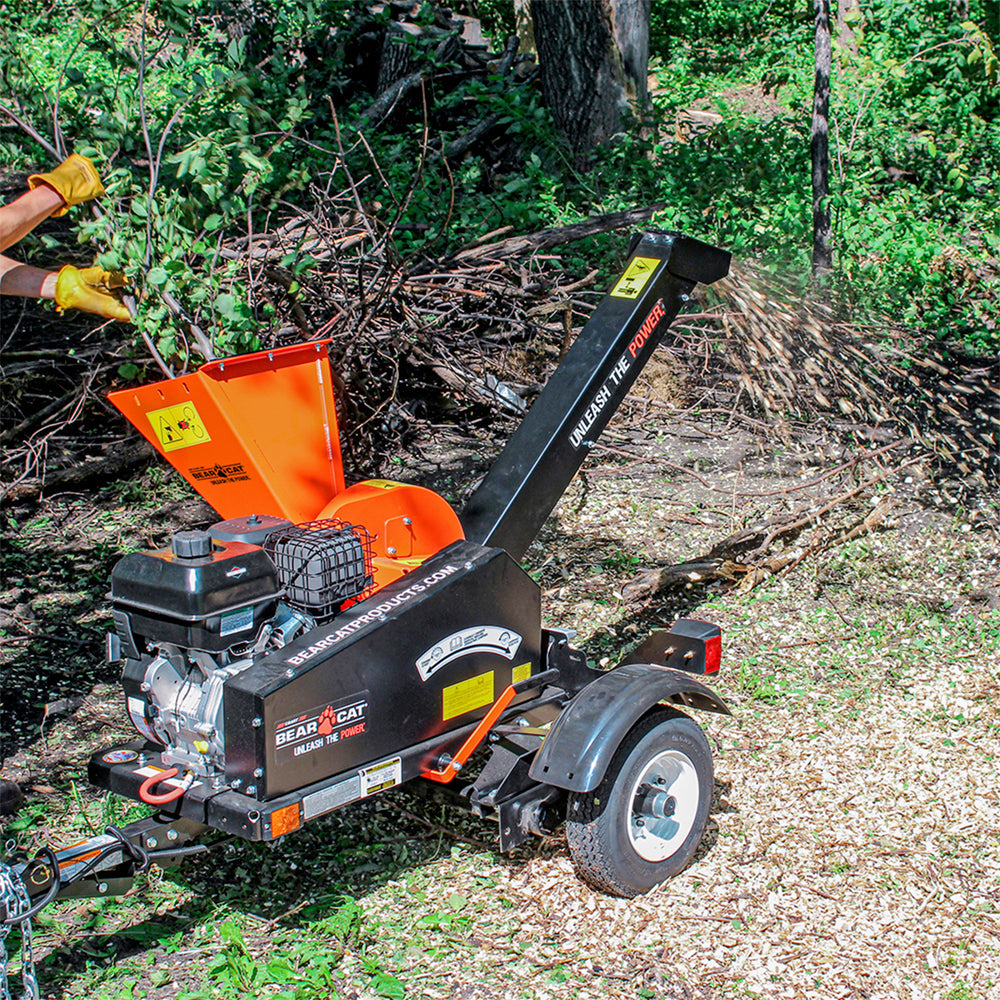 Bear Cat CH4420 Wood Chipper 13HP Briggs & Stratton 10.2cm Capacity