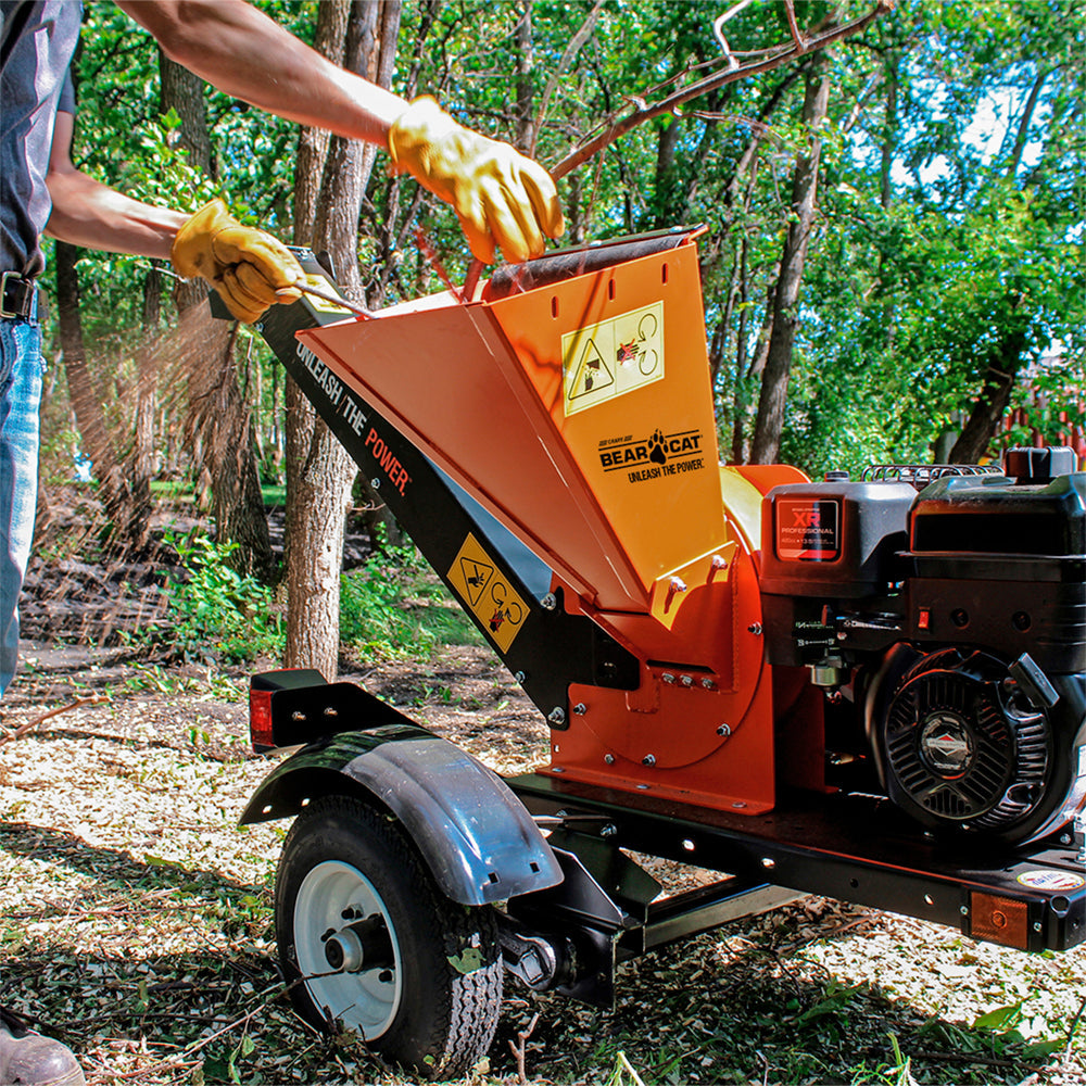 Bear Cat CH4420 Wood Chipper 13HP Briggs & Stratton 10.2cm Capacity