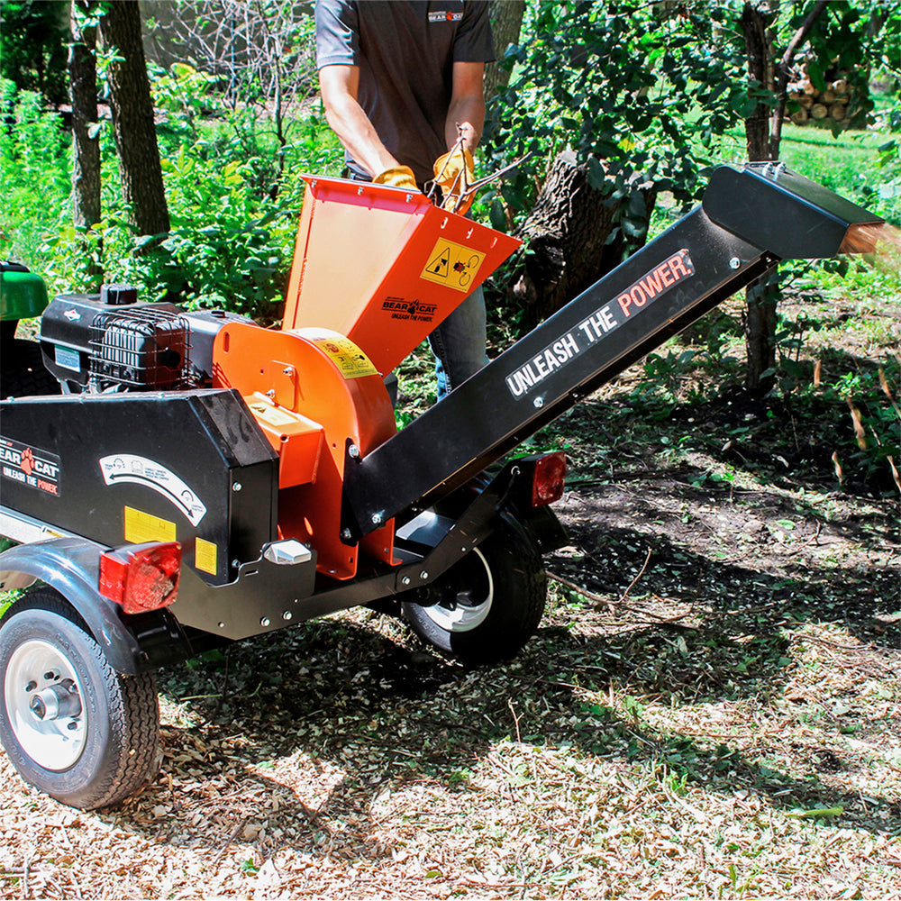 Bear Cat CH4420 Wood Chipper 13HP Briggs & Stratton 10.2cm Capacity
