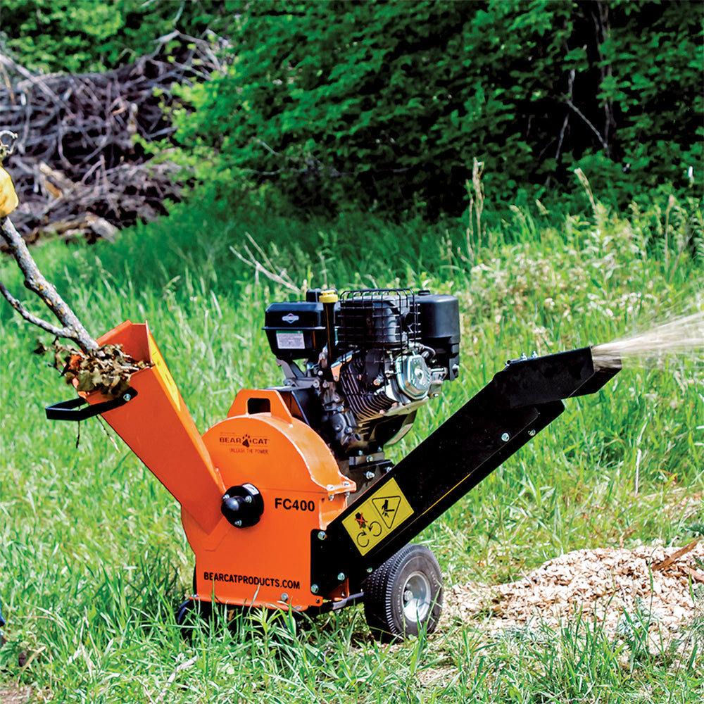 Bear Cat FC400 Wood Chipper 13HP Briggs & Stratton 10.2cm Capacity