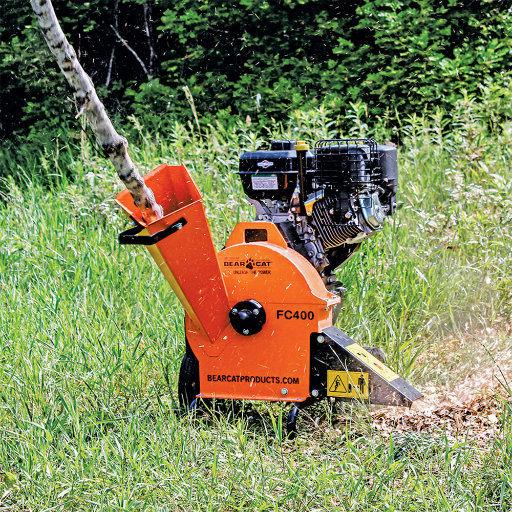 Bear Cat FC400 Wood Chipper 13HP Briggs & Stratton 10.2cm Capacity