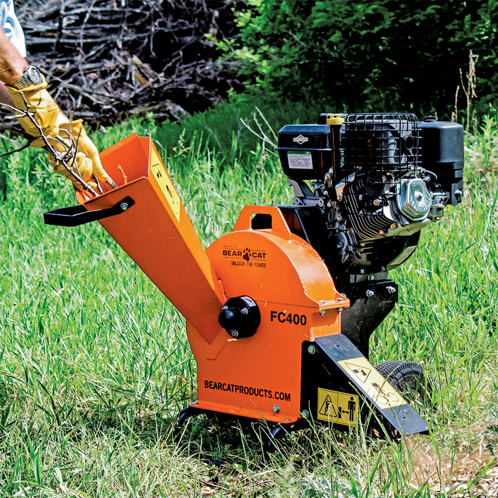 Bear Cat FC400 Wood Chipper 13HP Briggs & Stratton 10.2cm Capacity