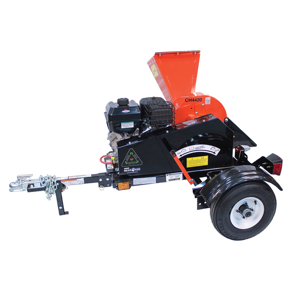 Bear Cat CH4420 Wood Chipper 13HP Briggs & Stratton 10.2cm Capacity