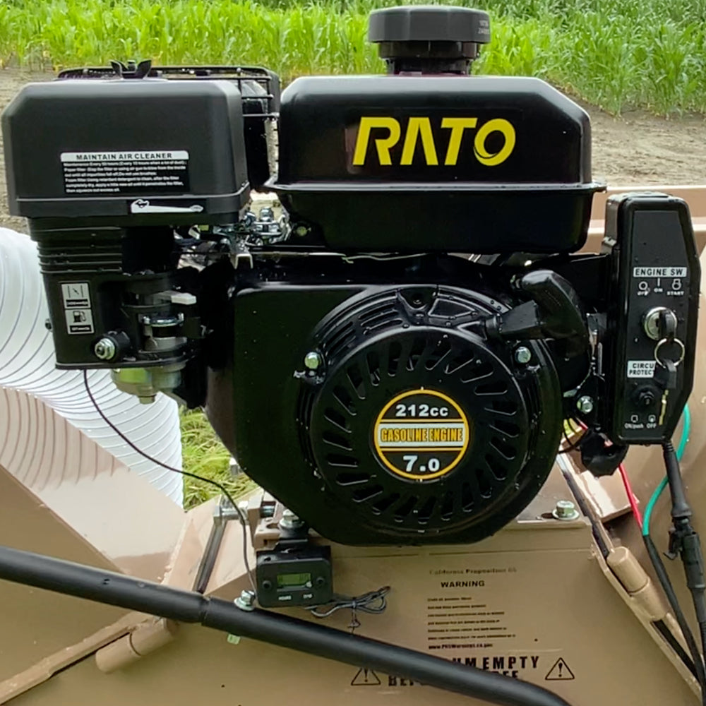 BigBear Power BBC31E Tornadic Wood Chipper 7HP Electric Start 7.6cm Capacity