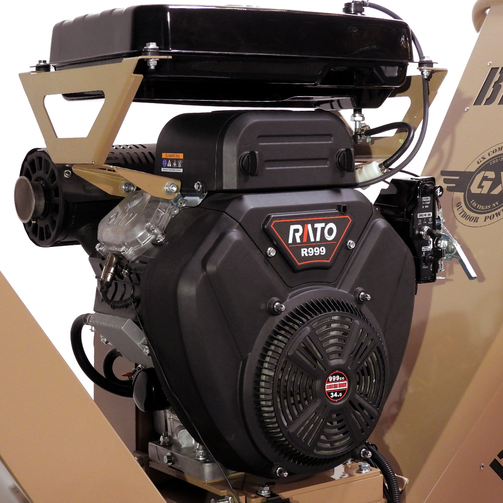 BigBear Power BBC72 Wood Chipper 34HP Electric Start 17.8cm Capacity