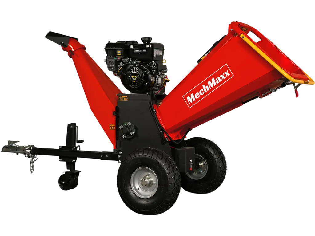 MechMaxx P4206 Wood Chipper 14HP 408cc Electric Start 15.2cm Capacity