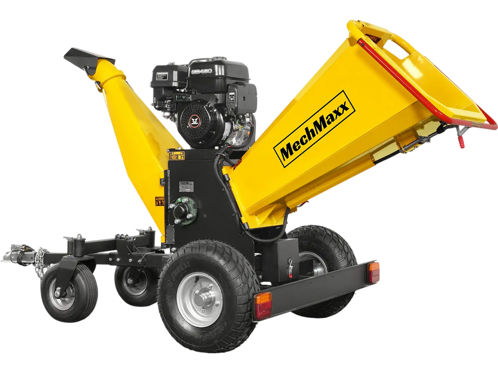 MechMaxx B150 Wood Chipper 13.4HP Electric Start 15.2cm Capacity