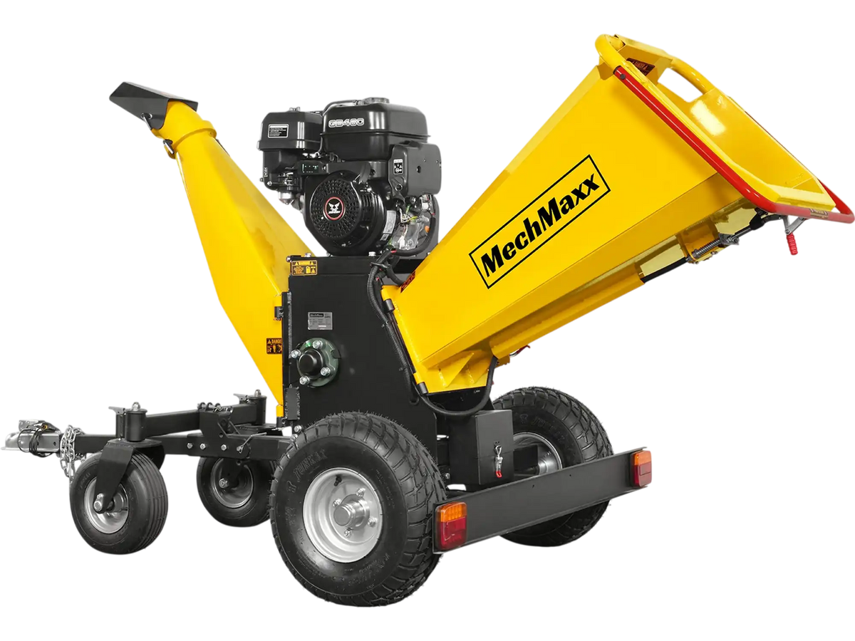 MechMaxx B150 Wood Chipper 13.4HP Electric Start 15.2cm Capacity