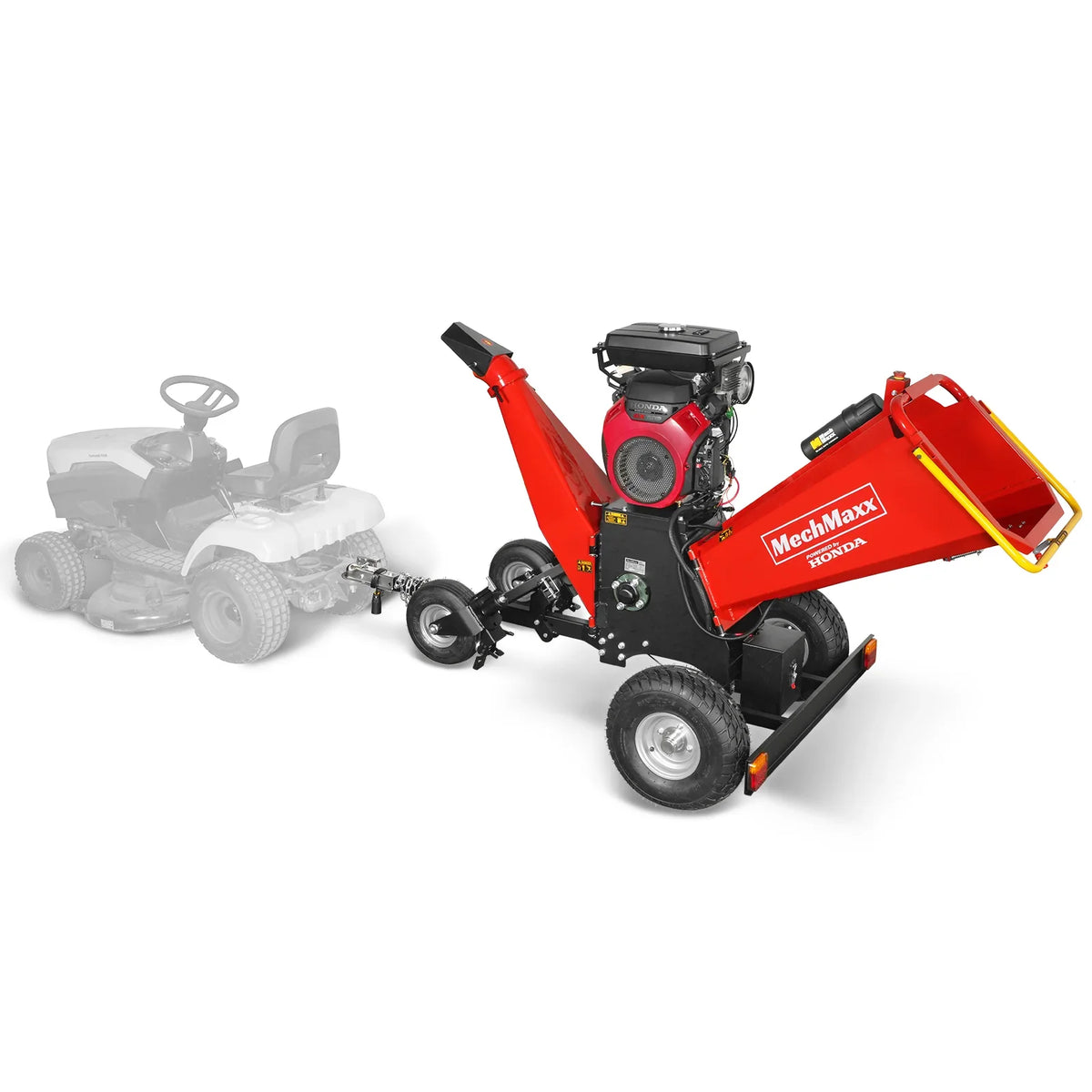 MechMaxx B200 Drum Wood Chipper 22HP 688cc Electric Start 20.3cm Capacity