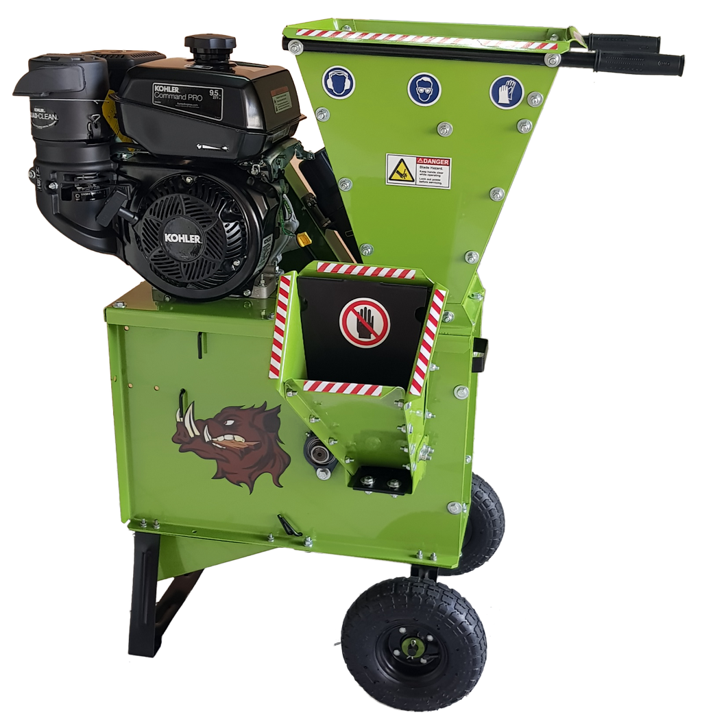 YARDBEAST 2050 Wood Chipper 9.5HP 277cc Kohler 7.6cm Capacity