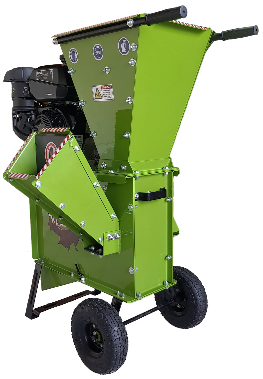 YARDBEAST 2050 Wood Chipper 9.5HP 277cc Kohler 7.6cm Capacity