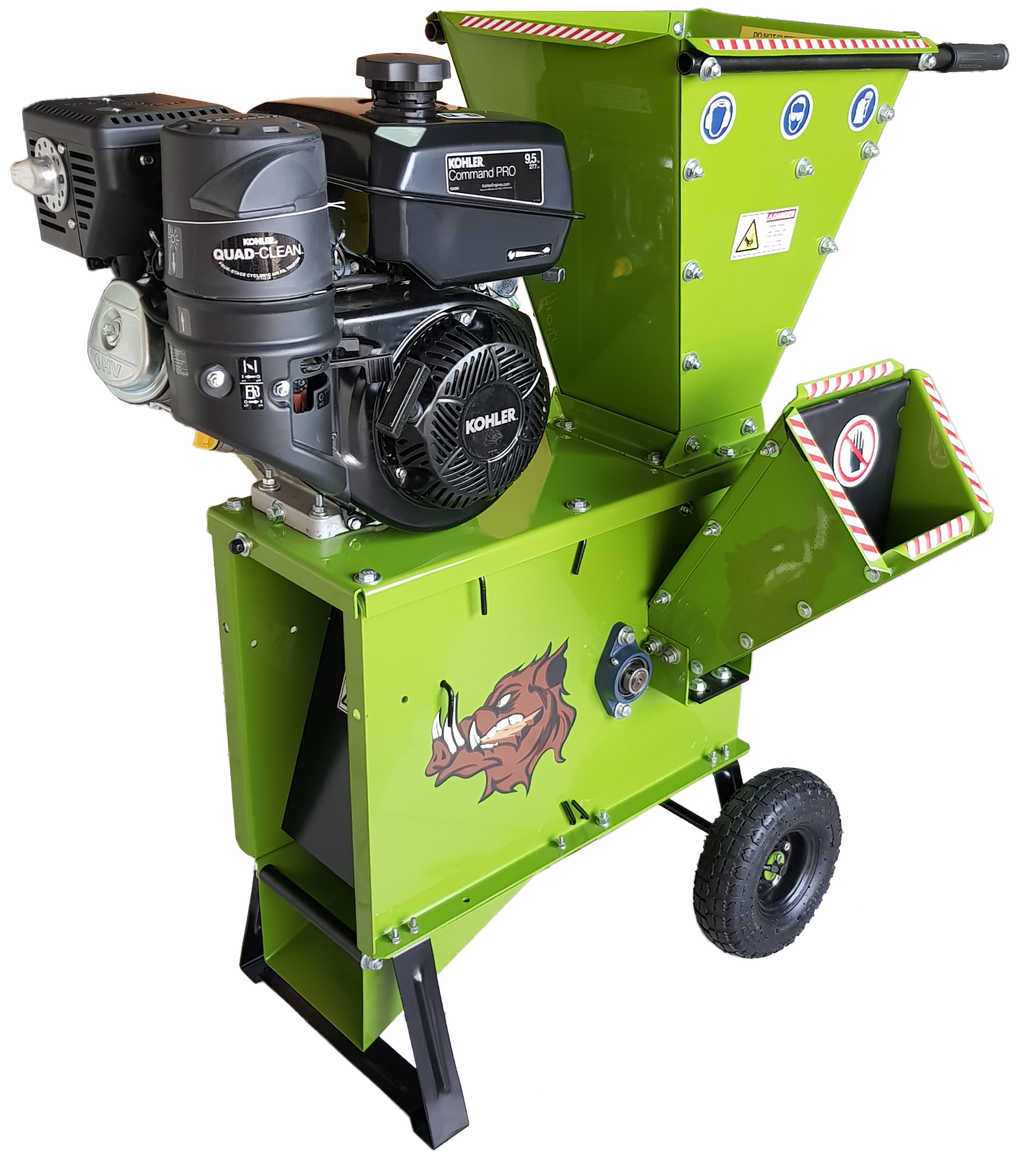 YARDBEAST 2050 Wood Chipper 9.5HP 277cc Kohler 7.6cm Capacity
