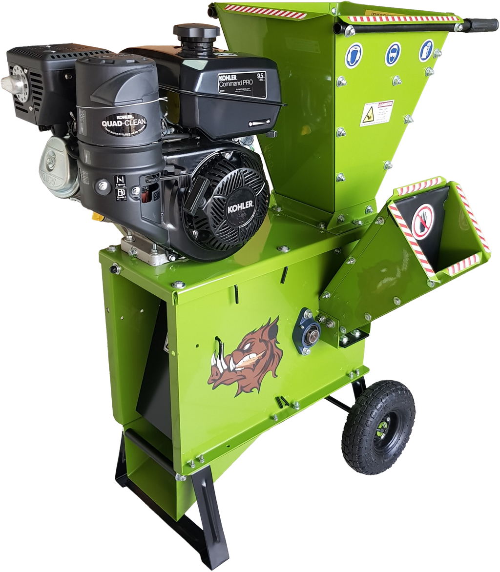 YARDBEAST 2050 Wood Chipper 9.5HP 277cc Kohler 7.6cm Capacity