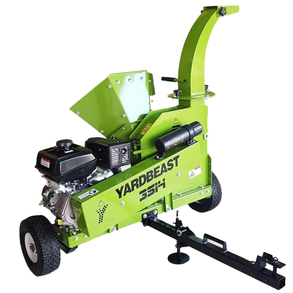 YARDBEAST 3514 Wood Chipper 14HP 429cc Kohler 8.9cm Capacity