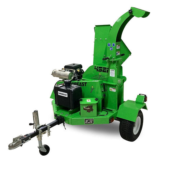 YARDBEAST 4521 Wood Chipper 20.5HP Kohler Electric Start 11.4cm Capacity