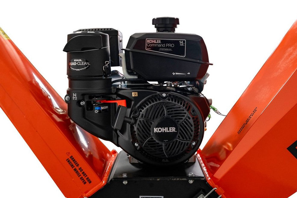 DK2 OPC506E Cyclonic Chipper Shredder 14HP Kohler 15.6cm Capacity