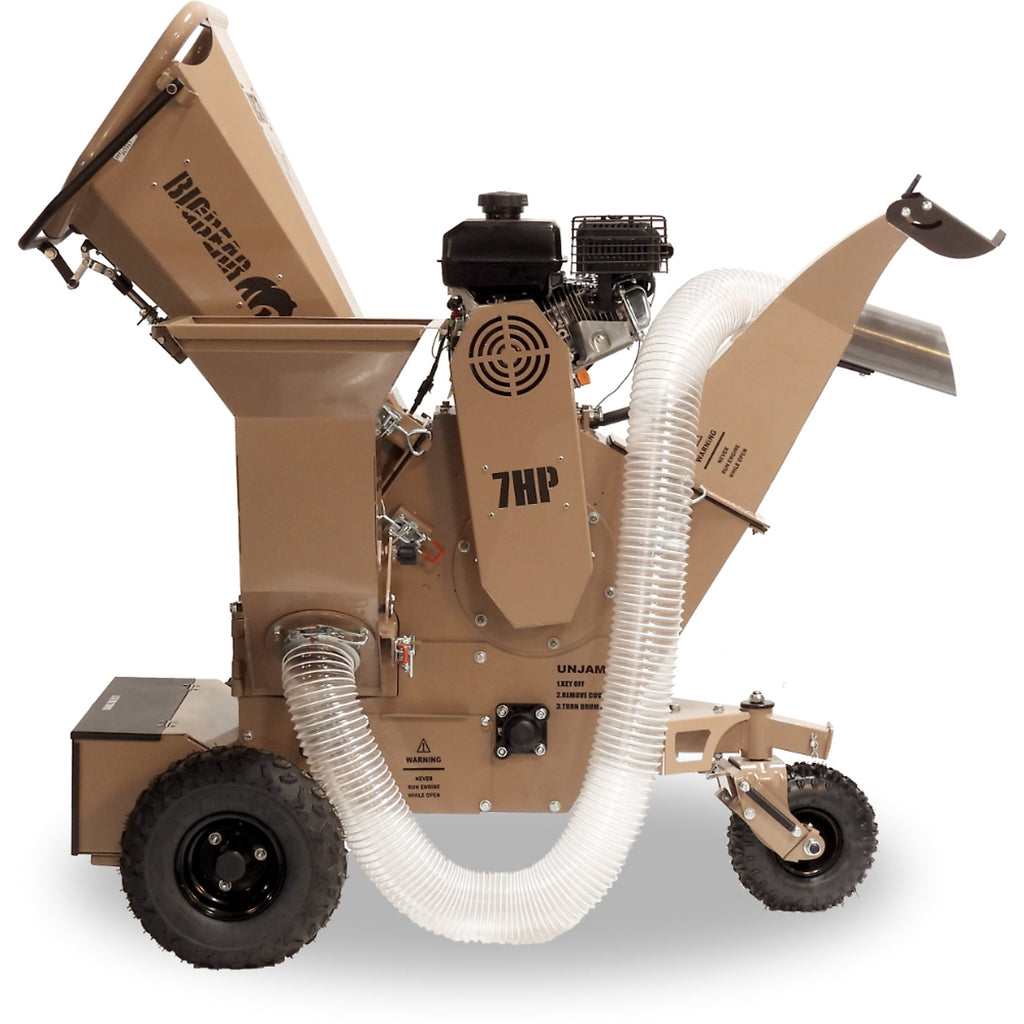 BigBear Power BBC31 Chipper Shredder Vacuum 7HP 7.6cm Capacity
