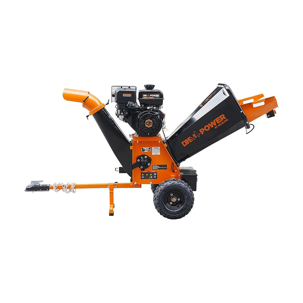 DK2 OPC525-V2 Drum Wood Chipper 15HP 420cc 12.7cm Capacity