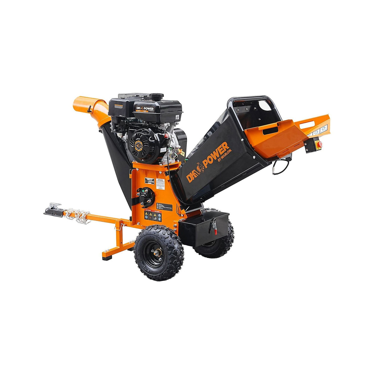 DK2 OPC525-V2 Drum Wood Chipper 15HP 420cc 12.7cm Capacity