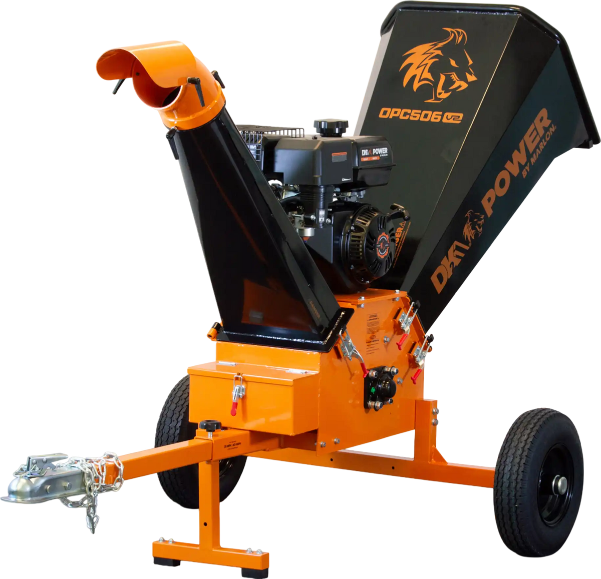 DK2 OPC506-V2 Wood Chipper 15HP 15.9cm Capacity
