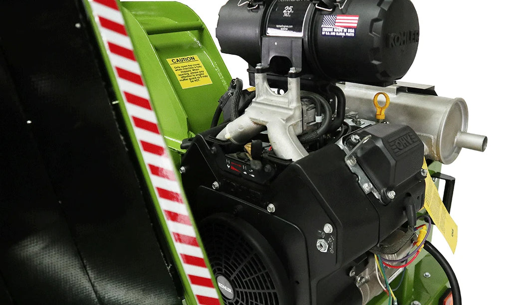 YARDBEAST 6525 Wood Chipper 25HP 747cc Kohler 16.5cm Capacity