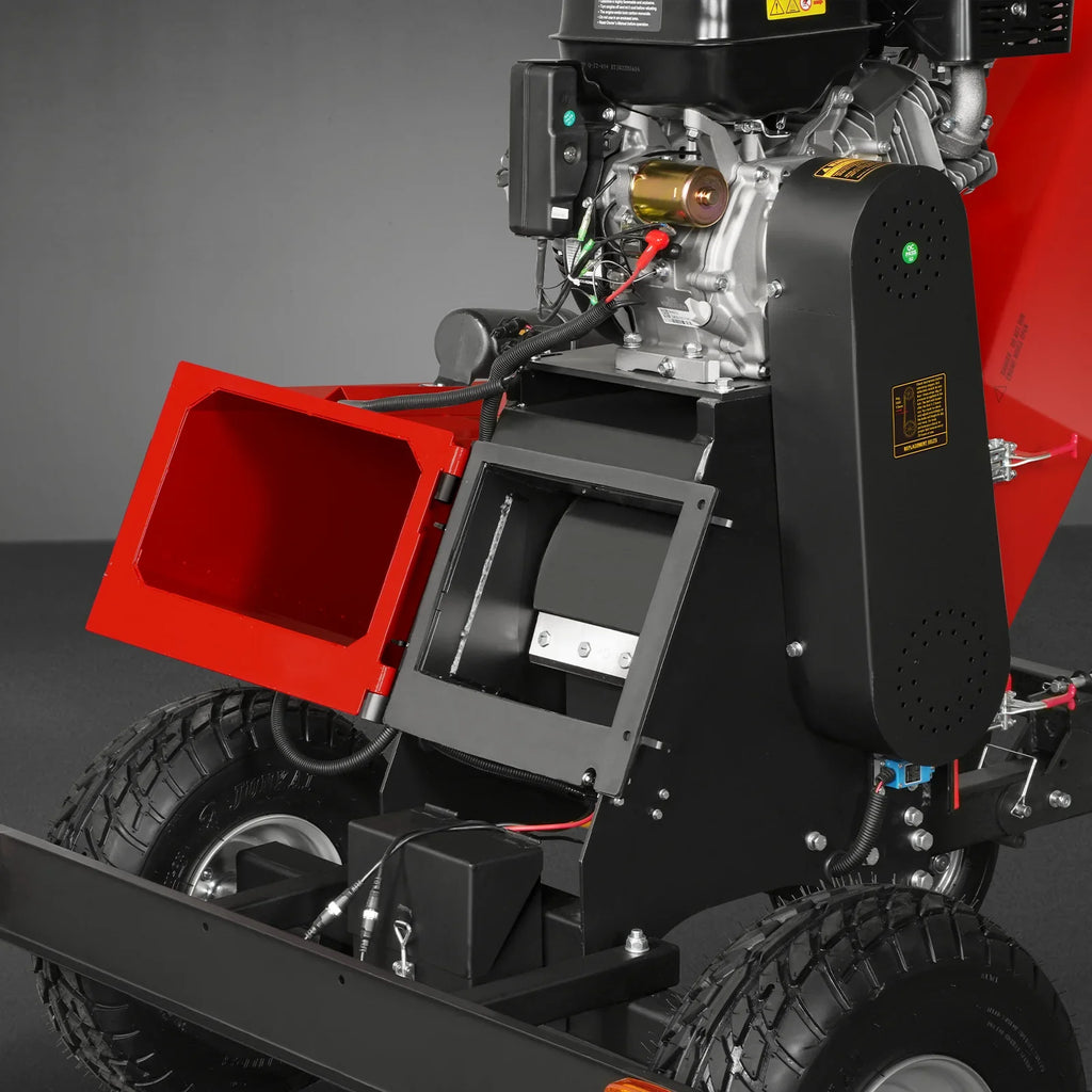 MechMaxx B150 Drum Wood Chipper 15HP 459cc Electric Start 15.2cm Capacity