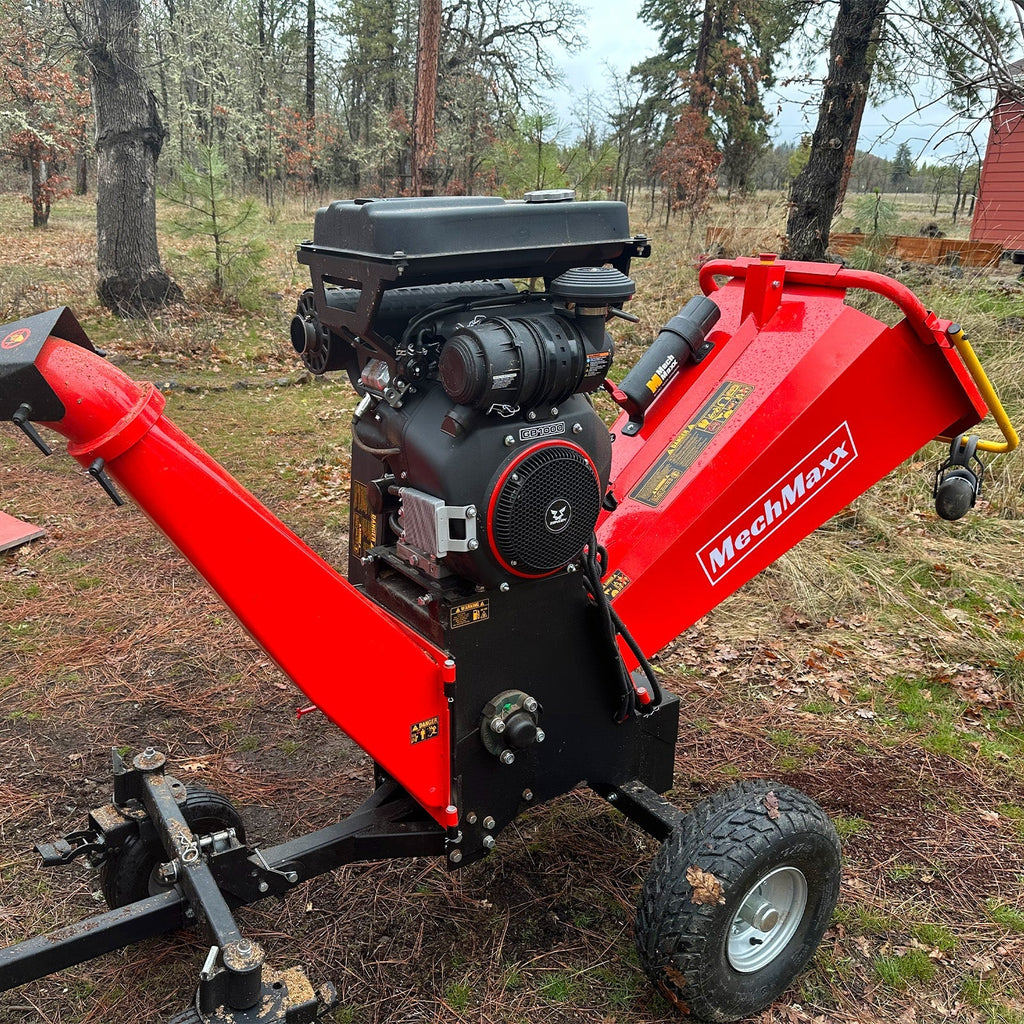 MechMaxx B200 Wood Chipper 35HP Electric Start 20.3cm Capacity