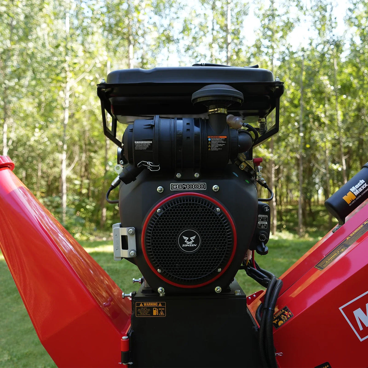 MechMaxx B200 Wood Chipper 35HP Electric Start 20.3cm Capacity
