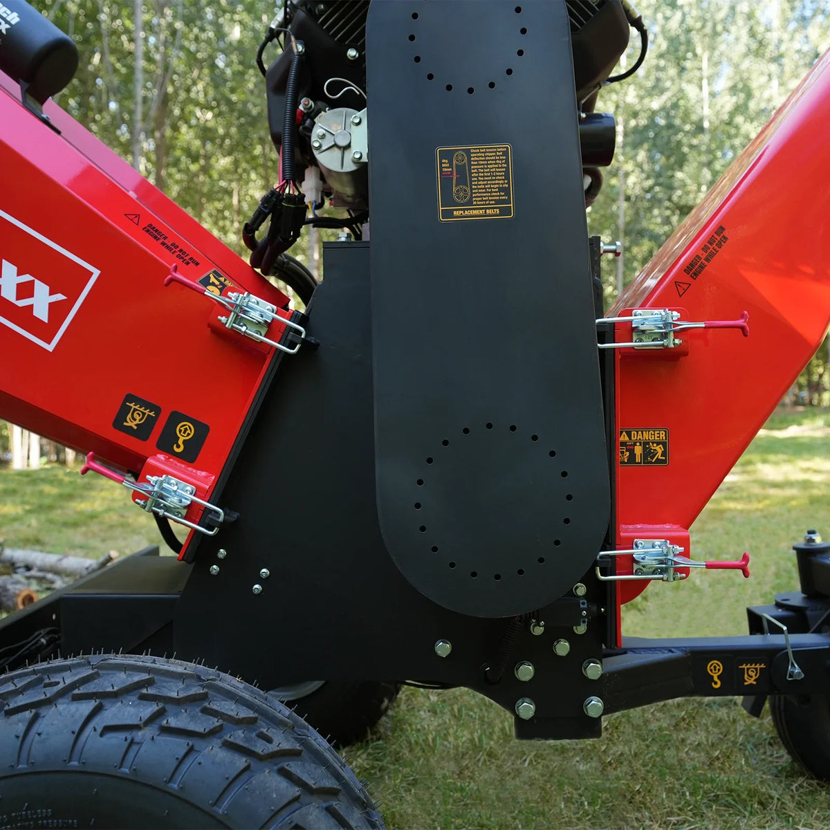 MechMaxx B200 Wood Chipper 35HP Electric Start 20.3cm Capacity