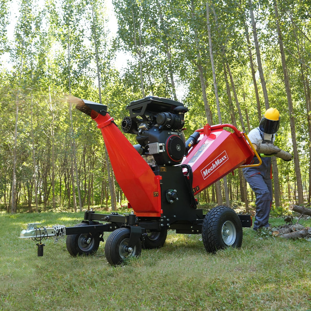 MechMaxx B200 Wood Chipper 35HP Electric Start 20.3cm Capacity