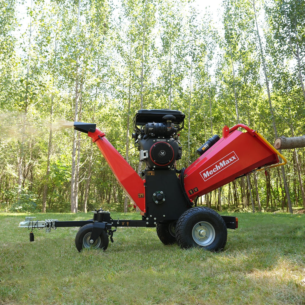 MechMaxx B200 Wood Chipper 35HP Electric Start 20.3cm Capacity