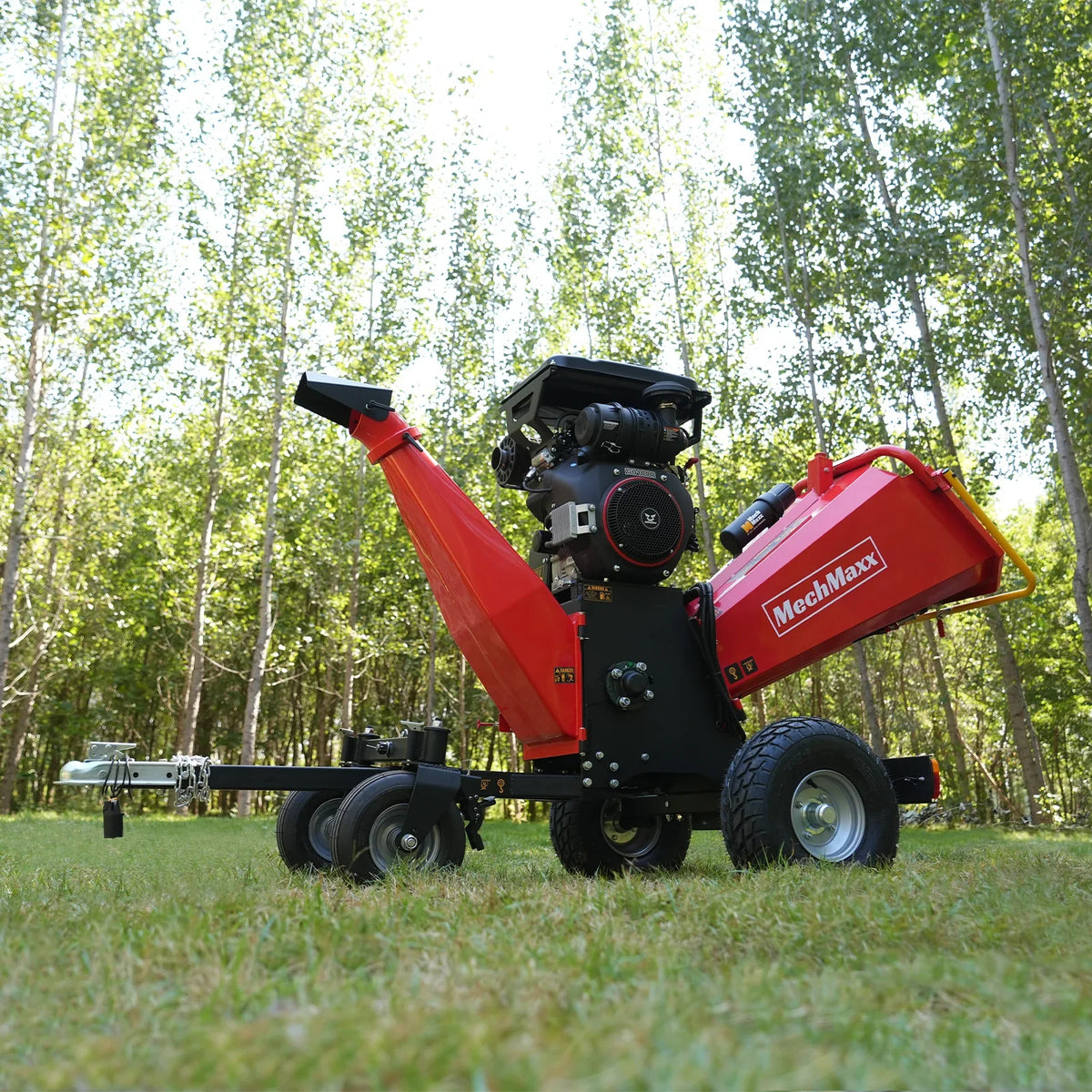 MechMaxx B200 Wood Chipper 35HP Electric Start 20.3cm Capacity