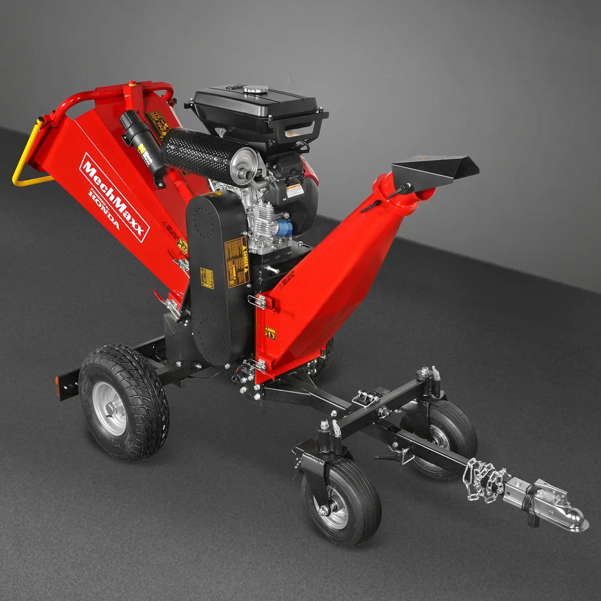 MechMaxx B200 Drum Wood Chipper 22HP 688cc Electric Start 20.3cm Capacity