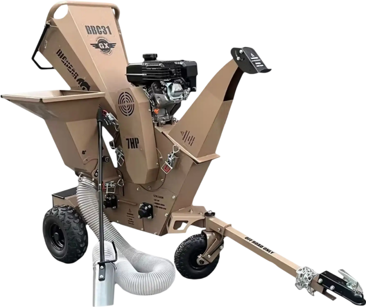 BigBear Power BBC31 Chipper Shredder Vacuum 7HP 7.6cm Capacity