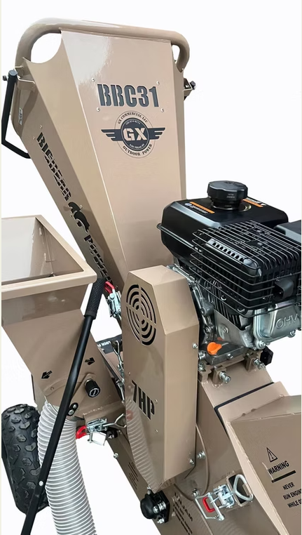 BigBear Power BBC31 Chipper Shredder Vacuum 7HP 7.6cm Capacity