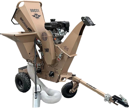 BigBear Power BBC31E Tornadic Wood Chipper 7HP Electric Start 7.6cm Capacity