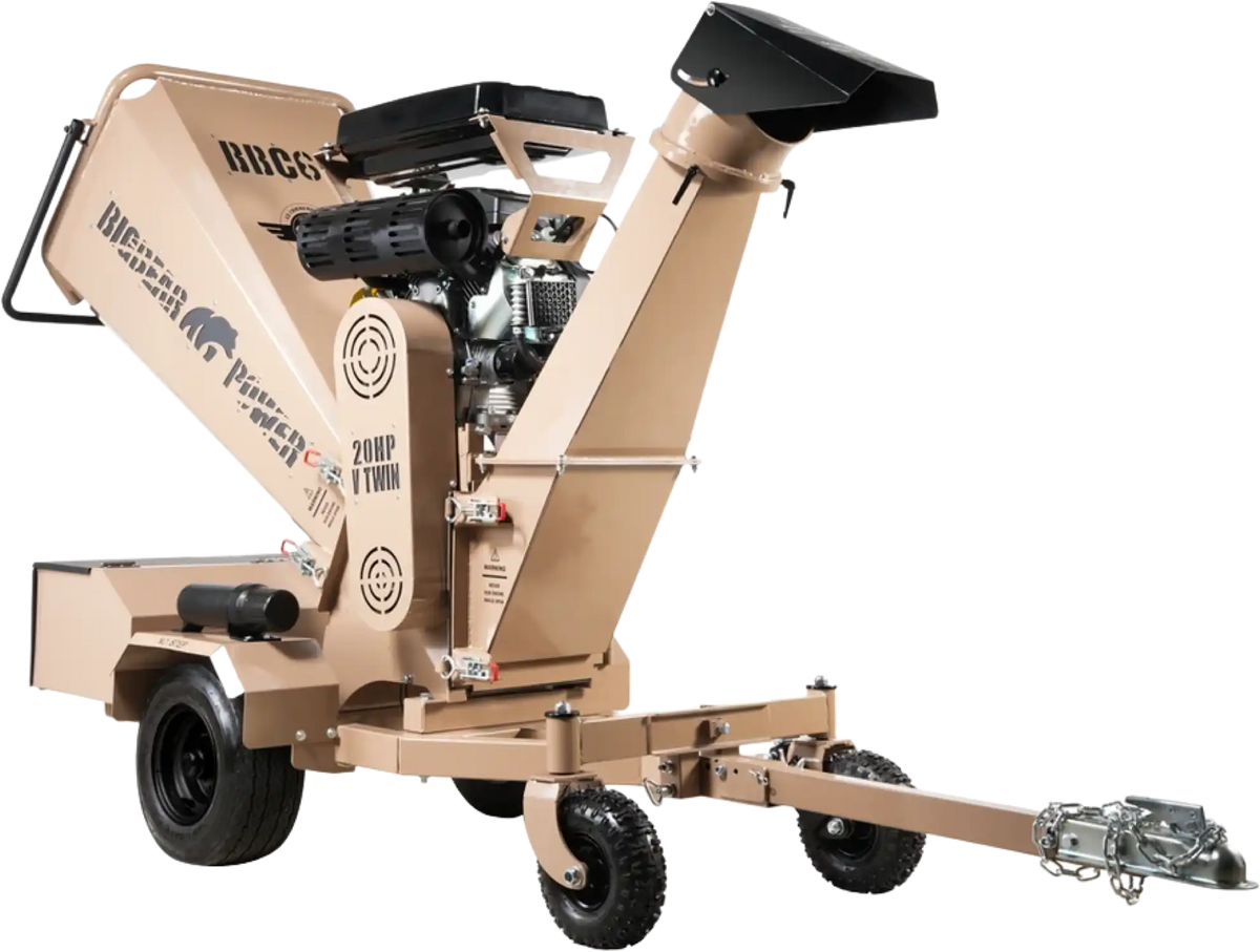 BigBear Power BBC62 Wood Chipper 20HP Electric Start 15.2cm Capacity