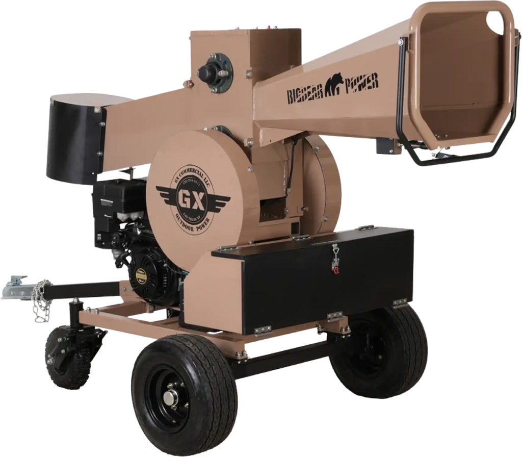 BigBear Power BBC82 Wood Chipper 15HP Electric Start 12.7cm Capacity