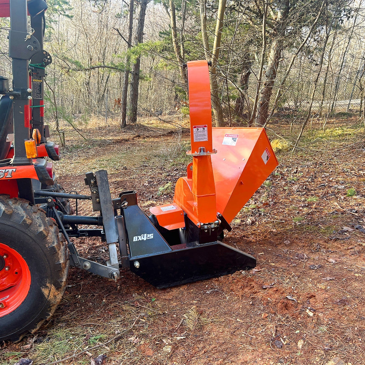 MechMaxx BX42S Wood Chipper 3-Point PTO for Tractors Up to 45HP