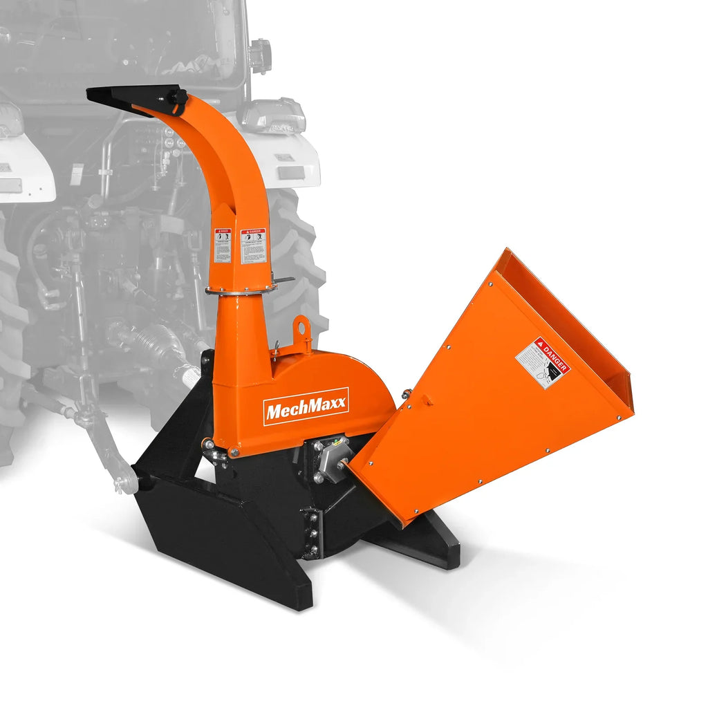 MechMaxx BX42S Wood Chipper 3-Point PTO for Tractors Up to 45HP
