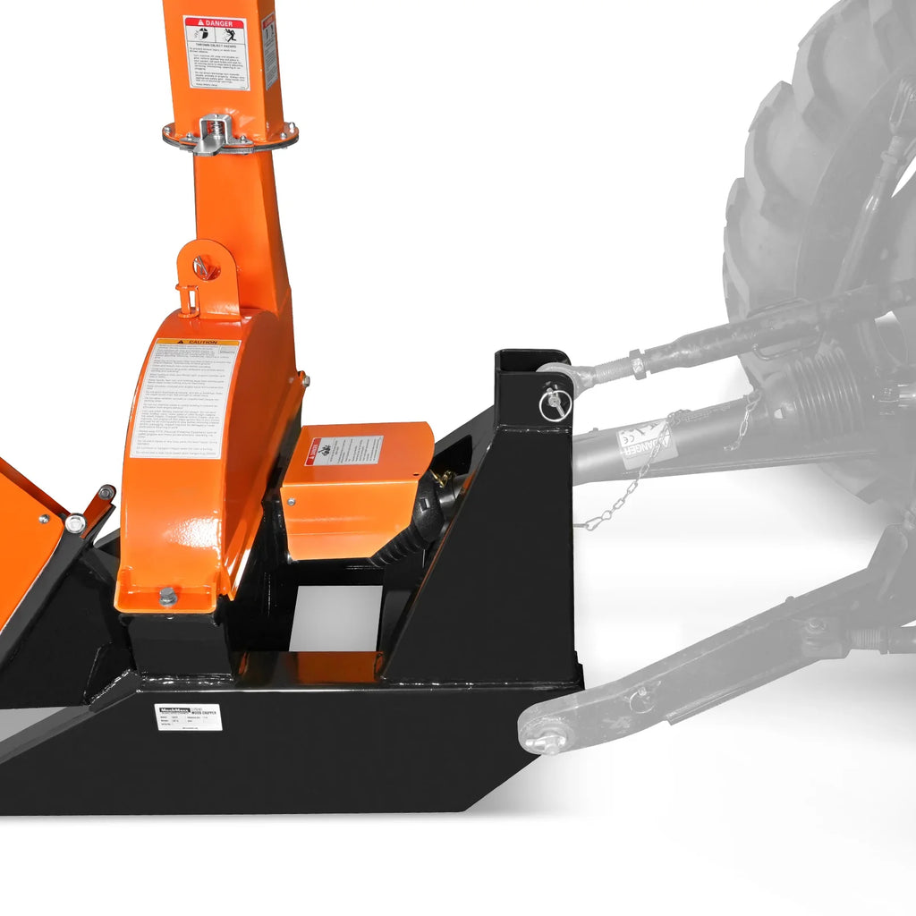 MechMaxx BX42S Wood Chipper 3-Point PTO for Tractors Up to 45HP