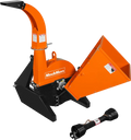 MechMaxx BX42S Wood Chipper 3-Point PTO for Tractors Up to 45HP