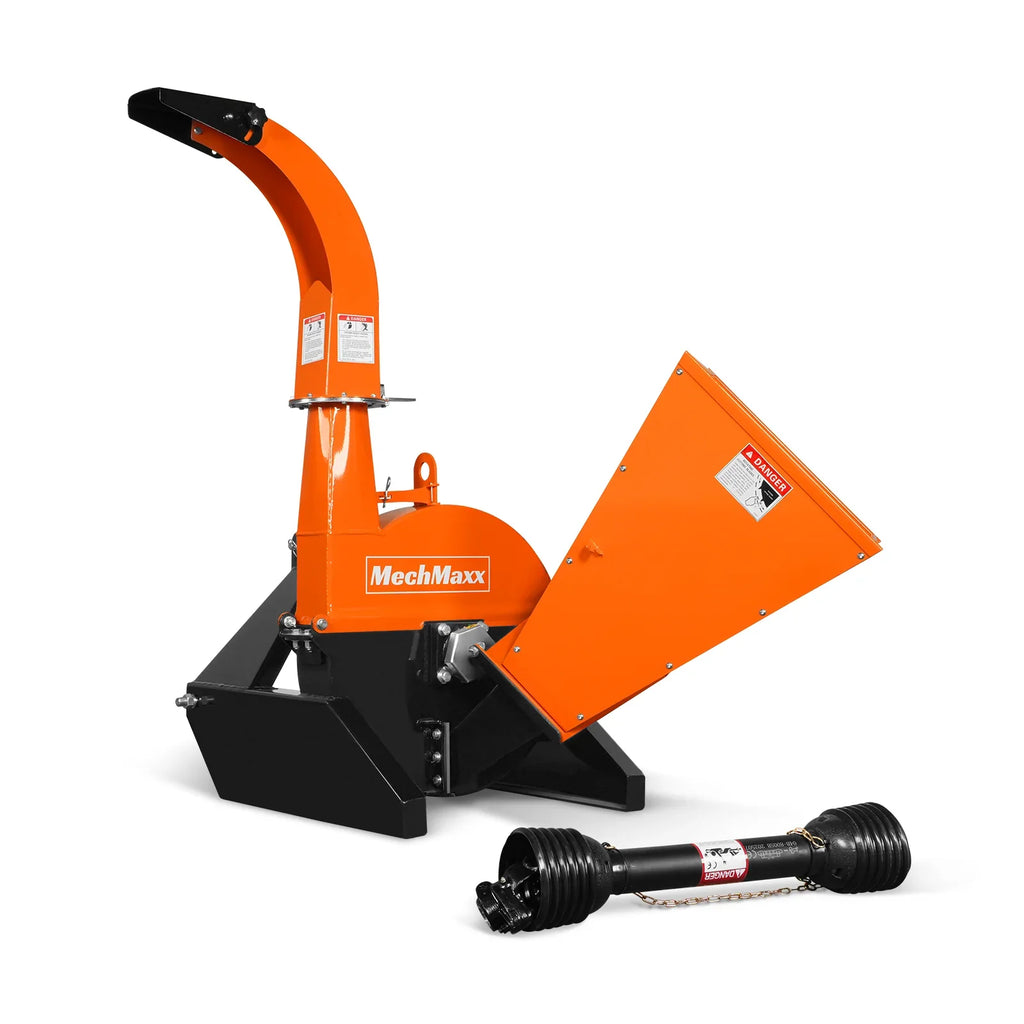 MechMaxx BX42S Wood Chipper 3-Point PTO for Tractors Up to 45HP