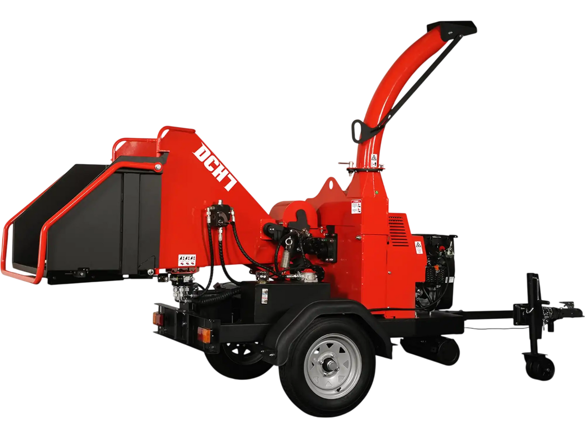 MechMaxx DCH7 Wood Chipper 25HP 750cc Electric Start 17.8cm Capacity
