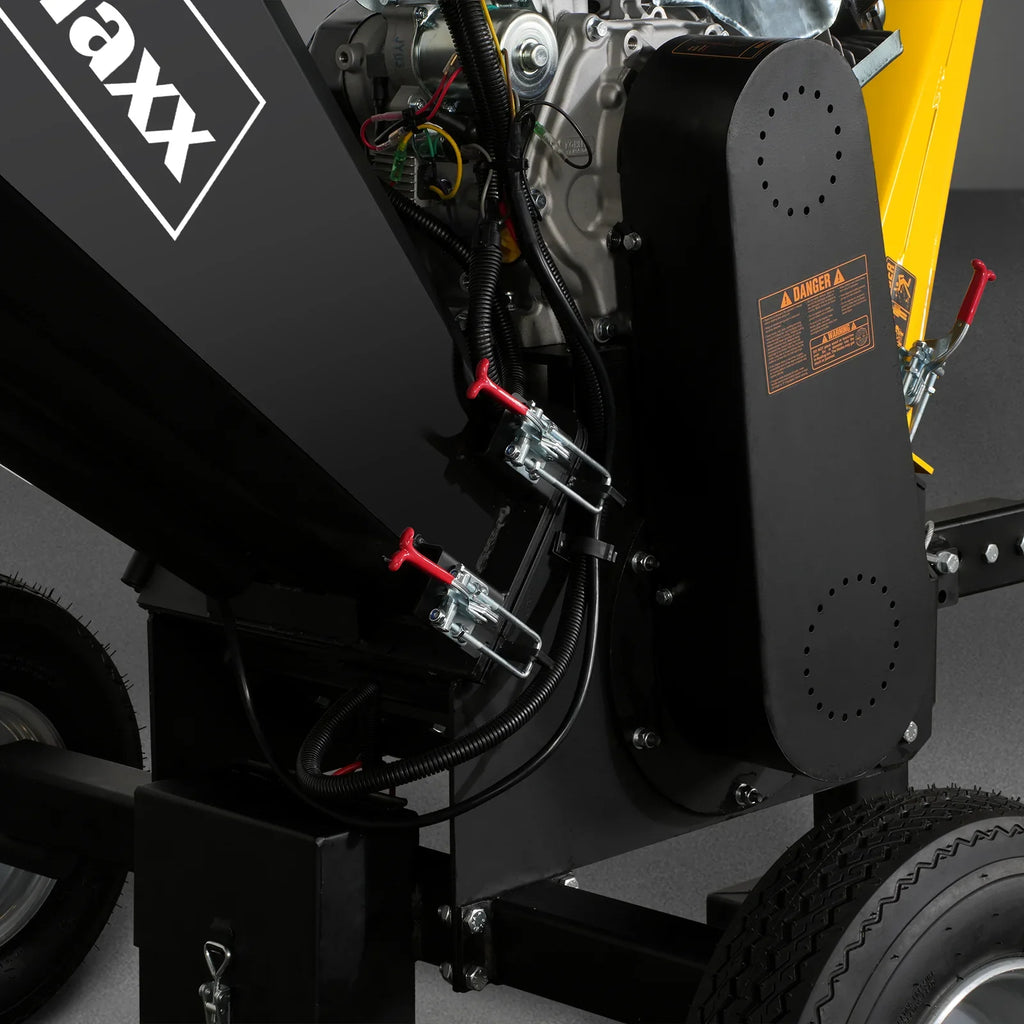 MechMaxx GS1500 Wood Chipper 14HP 429cc Kohler Electric Start 12.7cm Capacity