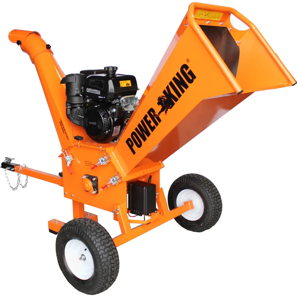 Power King PK0915 Chipper Shredder 14HP Kohler 12.7cm Capacity