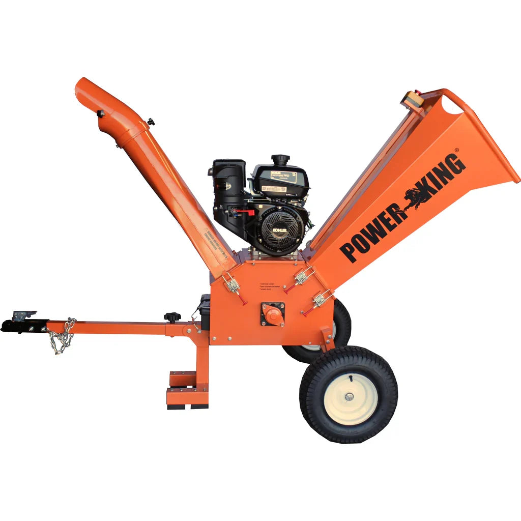 Power King PK0915 Chipper Shredder 14HP Kohler 12.7cm Capacity