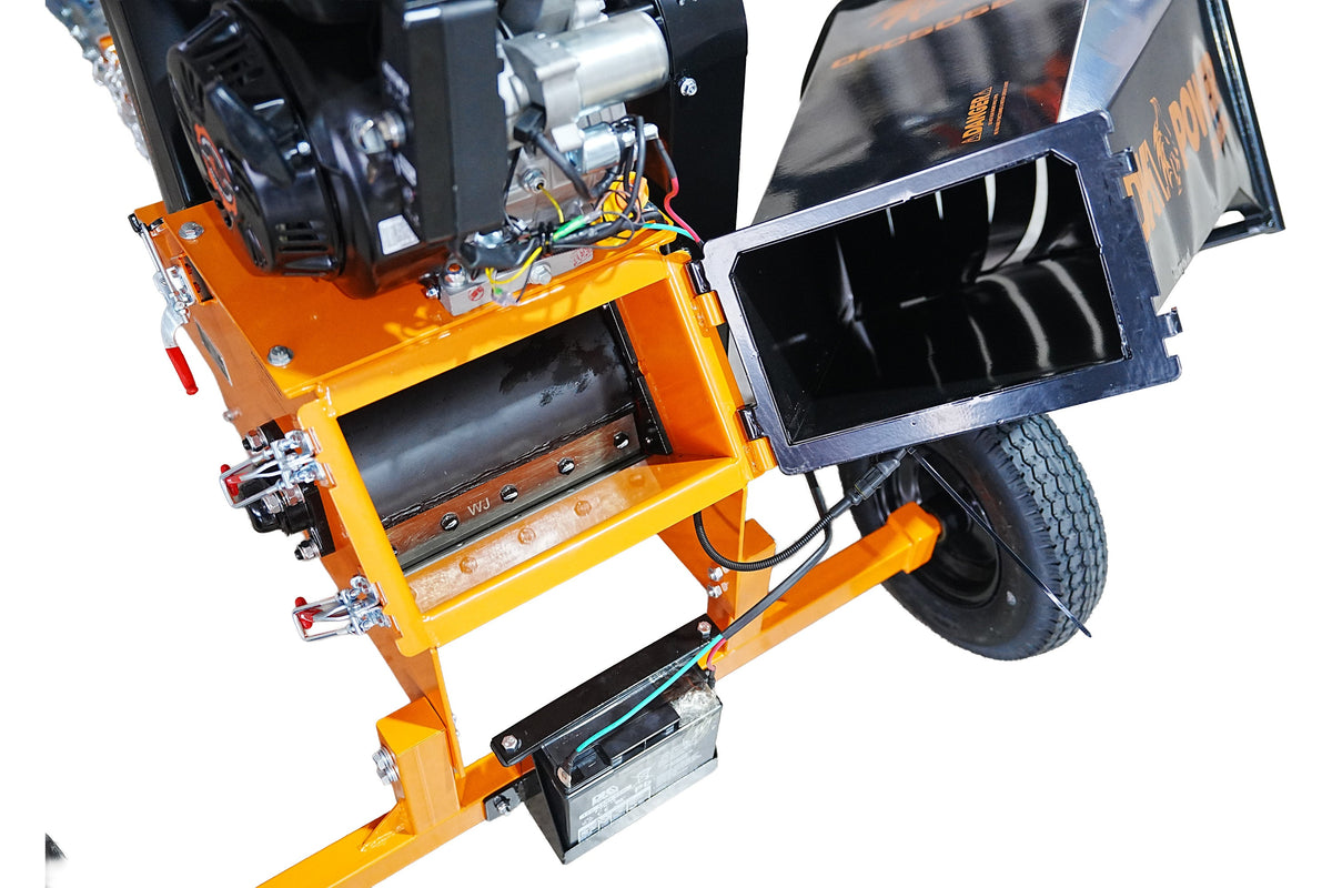 DK2 OPC506E-V2 Chipper Shredder 15HP 420cc Electric Start 15.2cm Capacity