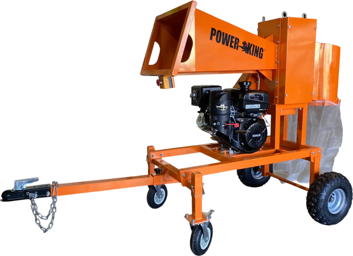 Power King PK0921-EH Branch Logger 14HP Kohler Electric Start 12.7cm Capacity